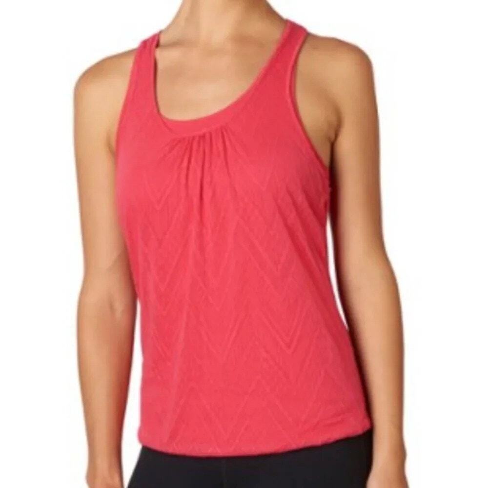 PrAna | Coral/Pink Mika Double Tank | Size XS